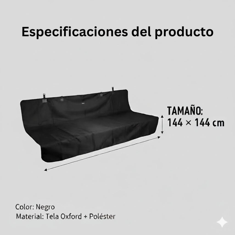 Forro Protector Silla Carro Para Mascota