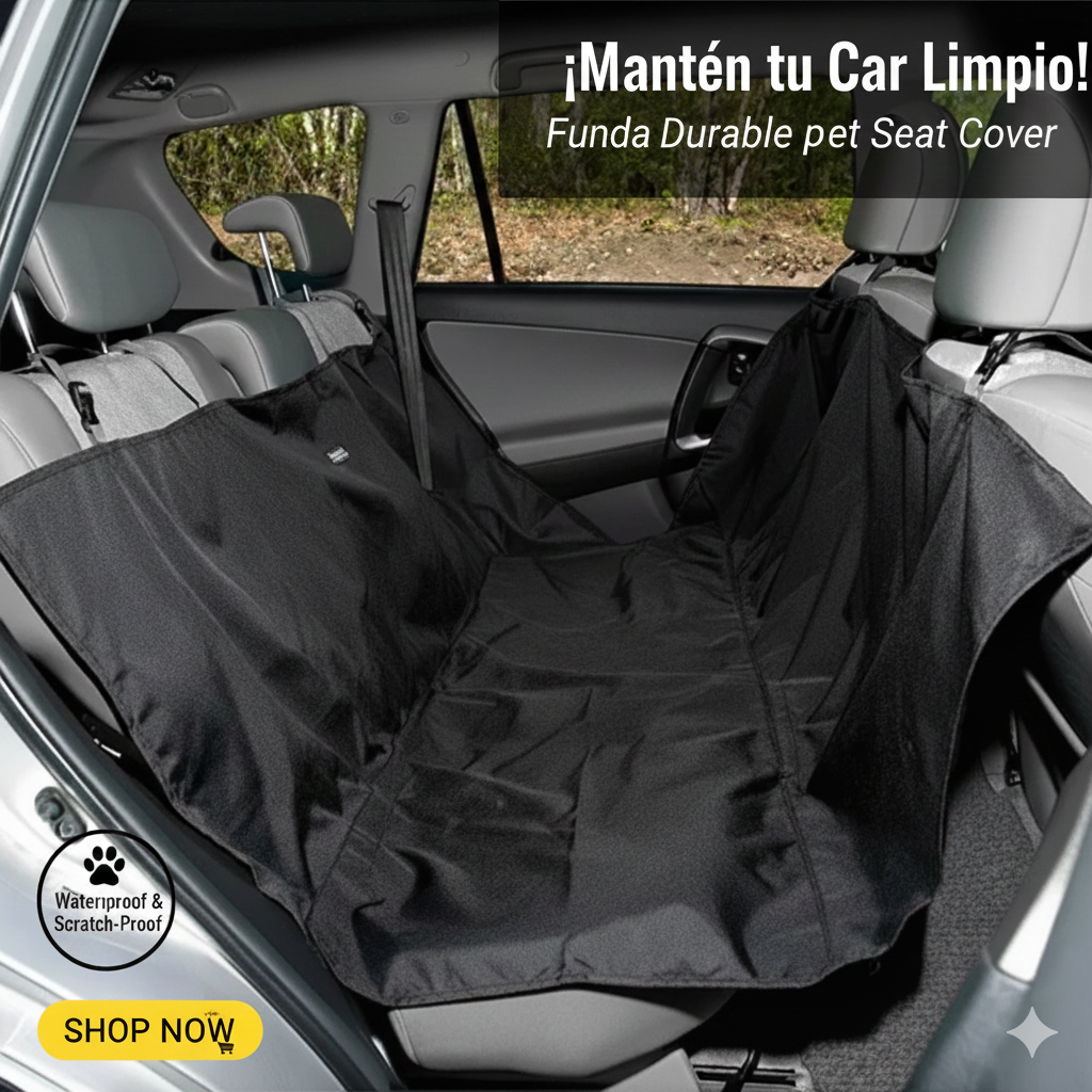Funda de asiento de coche para mascota