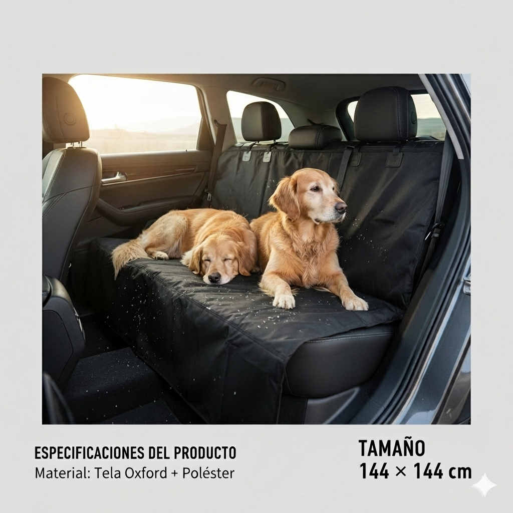 Forro Protector Silla Carro Para Mascota
